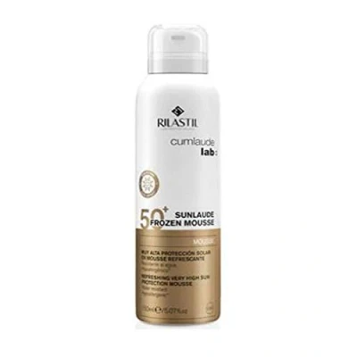 Imagen de Cumlaude Rilastil Sunlaude SPF50+ Frozen Mousse, 150 ml, Pack de 1