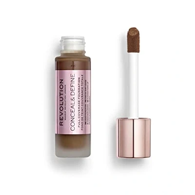 Imagen de Makeup Revolution, Base de maquillaje Conceal &amp; Define, F15, 23ml