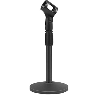 Imagen de Soporte De Micrófono Escritorio, Mesa Ajustable Actualizado Con Base Metal Antideslizante Para Blue Yeti Snowball Spark Y Otro
