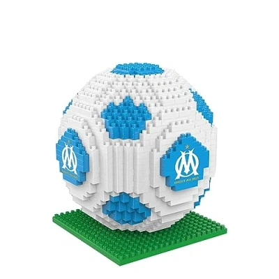 Imagen de FOCO Licencia Oficial del Olympique de Marsella BRXLZ Piedras 3D Fútbol Juego construcción 12+ yo
