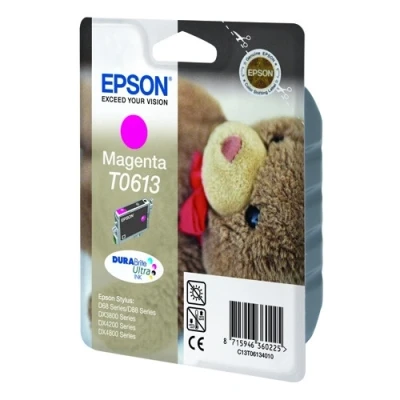 Imagen de Cartucho De Tinta Magenta Epson T0613 C13t06134010