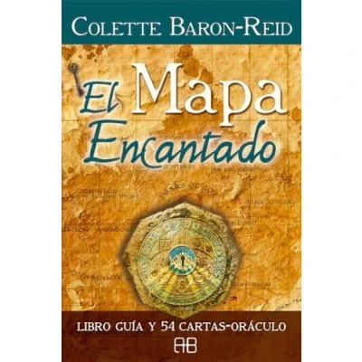 Imagen de El mapa encantado: Libro guia y 54 cartas oráculo: guía oráculo (ADIVINACION TAROT JUEGOS)