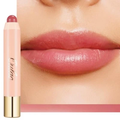 Imagen de Oulac Colorete en Barra Dúo de Labios y Coloretes, Coloretes para Mejillas, Hidratante Nutritivo, Acabado Brillante, Vegano, Fruit Surge(02)