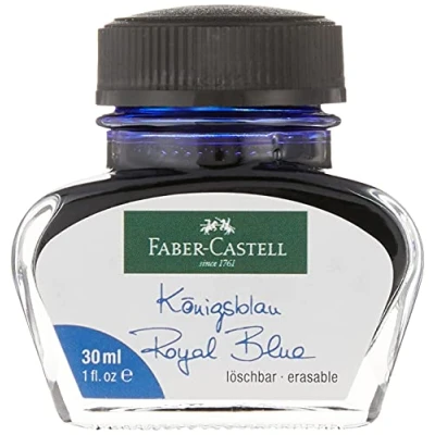 Imagen de Faber Castell Vaso de tinta, color azul cobalto Tintenglas 30 ml