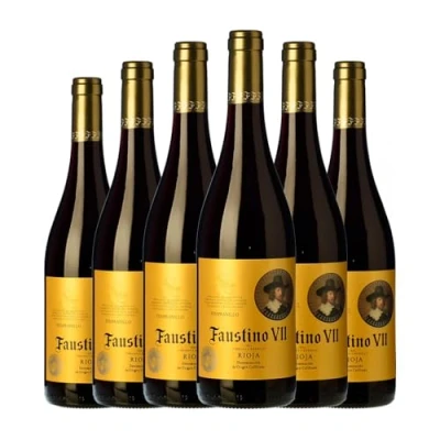 Imagen de Faustino VII Rioja Joven 75 cl Vino tinto (Caja de 6 Botellas cl)