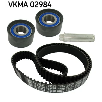 Imagen de SKF VKMA 02984 Kit de correa distribución 153 con amortiguador tensado, rodillo tensor FIAT: Ducato II Furgón, Bus