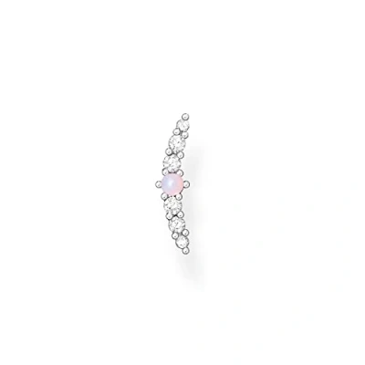 Imagen de THOMAS SABO Pendientes Individuales de Ópalo Imitación Plata Ley 925 H2182 166 7, Rosa