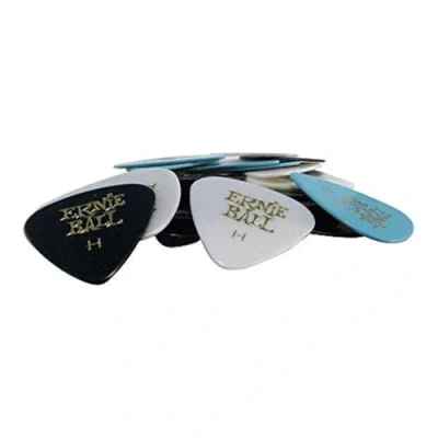 Imagen de Ernie Ball Púas para guitarra, gruesas, celulosa, bolsa de 24, colores surtidos