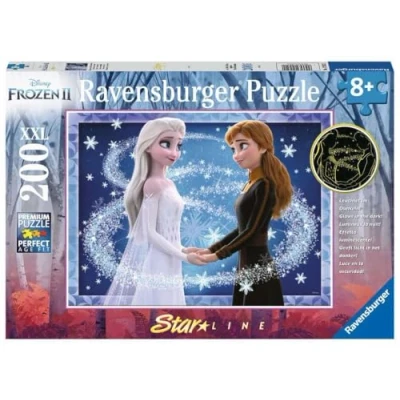Imagen de Ravensburger DFZ Frozen 2 Disney Infantil 12952 Encantadora Hermanas 200 Piezas XXL Puzzle para niños a Partir de 8 años, Multicolor
