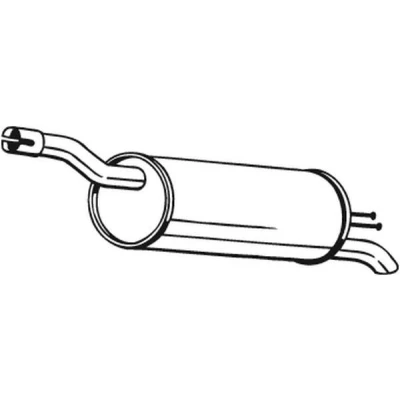 Imagen de BOSAL 148 343 Silenciador trasero FIAT: Doblo I Familiar, Cargo