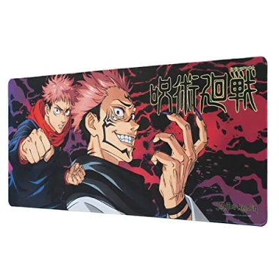 Imagen de Grupo Erik Alfombrilla ratón Jujutsu Kaisen gaming manga Mousepad XL/Alfombrilla XXL escritorio Tapete ideal accesorio gamer