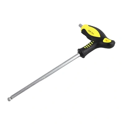 Imagen de Hyuduo Llave Hexagonal Esférica Forma de T Mango Largo destornillador Herramienta Reparación Para La Industria Automotriz(6Mm)