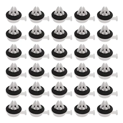 Imagen de Create idea 30 unids parabrisas A pilar Trim clip lateral moldura coche LR053837 LR034389 compatible con Range Rover Sport 2013 2016 Discovery MK4