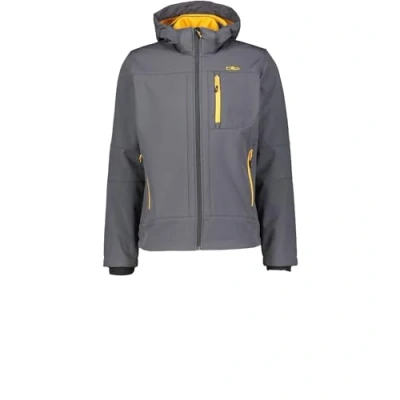 Imagen de CMP MAN Jacket ZIP HOOD Chaqueta softshell anthrazit, Hombre, Talla: 58, Anthrazit
