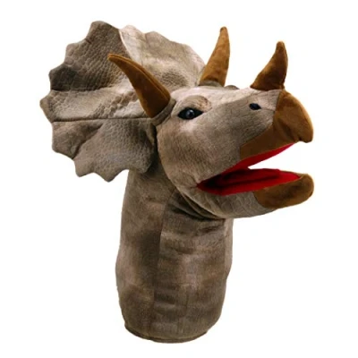 Imagen de The Puppet Company Large Dino Heads Triceratops PC004803