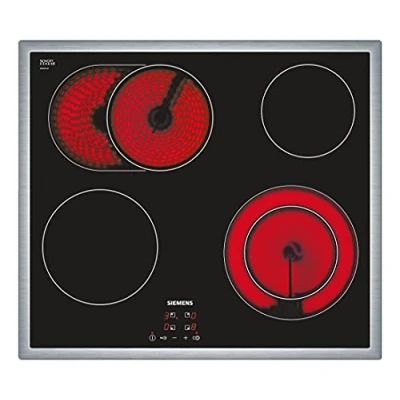 Imagen de Siemens ET645HN17E hobs Negro Integrado (colocación) Cerámico 4 zone(s)