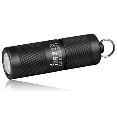 Imagen de OLIGHT I1R 2 Pro EOS Linterna de Llavero, LED Recargable EDC 180 Lúmenes, Mini Solo Peso 22g, Flashlight Pequeña pero Potent 48 m, Niños para Diario Usos y Camino
