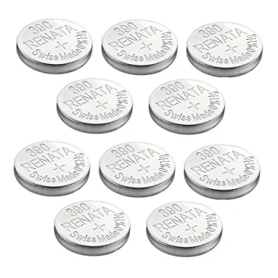Imagen de Renata Batería Individual para Reloj, Producto Suizo, 390 o SR1130SW AG10, 1,5 V, 10 x or SR 1130 SW Silver