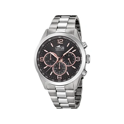 Imagen de Lotus Watches Reloj Cronógrafo para Hombre de Cuarzo con Correa en Acero Inoxidable 18152/8