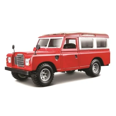 Imagen de Bburago Land Rover Series II, color rojo (18 22063) , color/modelo surtido