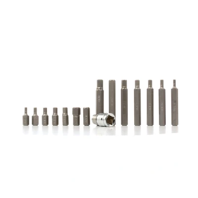 Imagen de VOREL 66720 Kit, bits de destornillador 15
