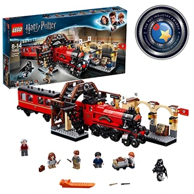 Imagen de LEGO 75955 Harry Potter Expreso de Hogwarts, Tren Juguete con Andén 9 y 3/4, Set Construcción para Niños Años o Más, Idea Regalo
