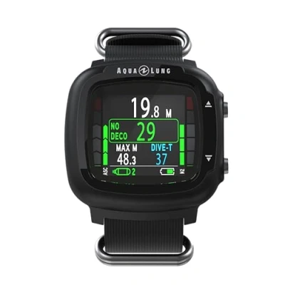 Imagen de Aqualung i330R Ordenador de buceo, Bluetooth, pantalla en color ultrabrillante y legible, interfaz intuitiva, con batería recargable, para el submarinismo
