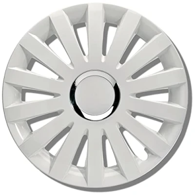 Imagen de Albrecht 17 pulgadas blanco Embellecedores para llantas de acero, ruedas Sail Made in EU Sólo genuino en el embalaje