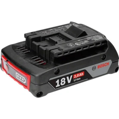 Imagen de Bosch Professional GBA 18V 2.0Ah litio, 1 batería x 2.0 Ah, 18 V, Negro