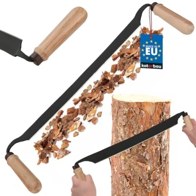 Imagen de KOTARBAU Cuchillo de desbaste forjado, 370 mm, para madera