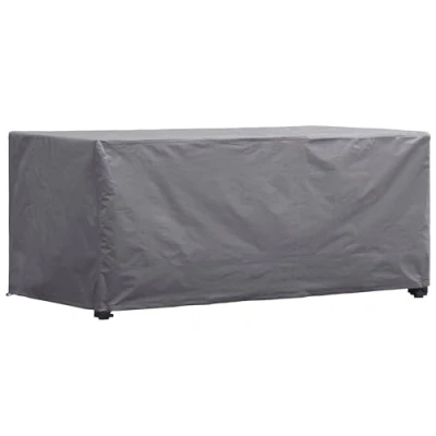 Imagen de Perel Cubierta al aire libre para la mesa máxima. 140 cm, gris, rectangular, 145 cm x 105 75