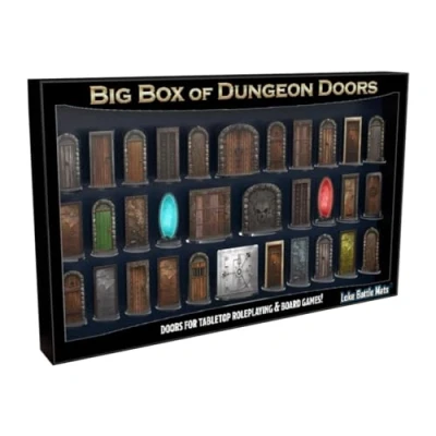 Imagen de Loke Battlemats Big Box of Dungeon Doors