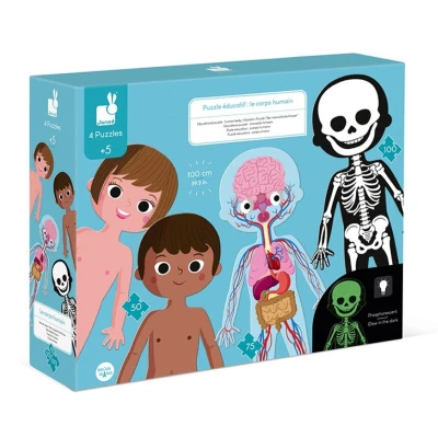 Imagen de Puzzle cuerpo humano Janod