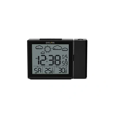 Imagen de Explore Scientific Explorer RC Projection Clock W. Weather and Outdoor (RPW3009CM3000)