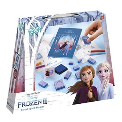 Imagen de Totum Stempelset Disney Frozen II Juego de Sellos, Multicolor, Mittel (680678)