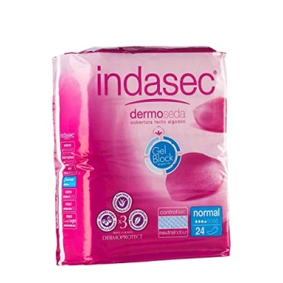 Imagen de Indasec Discreet Normal, 24 unidades