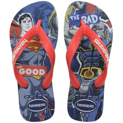 Imagen de Havaianas HERÓIS Sandalias de dedo para niños, Talla: 25 26, Navy blue Fibra sintética