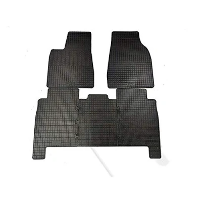 Imagen de AutoStyle CK RTS02 Juego de alfombrillas suelo caucho macizo delante y detrás 5 negro