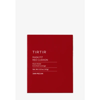 Imagen de TIRTIR Base de maquillaje Red Cushion Mask Fit (34N Pecan, 0.15 onzas líquidas)