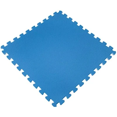 Imagen de MUGAR Esterilla Puzle para Suelos de Gimnasio y Fitness Set Protección Goma Espuma 4 losas 60x60x1cm