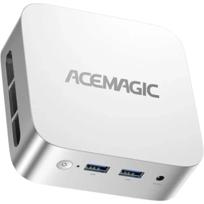 Imagen de ACEMAGICIAN V1 Mini PC, Ιntel Alder Lake Ν97 (hasta 3,6 GHz), 16GB DDR4 512GB M.2 2280 SSD, Ordenador De Sobremesa Gigabit Ethernet,4K UHD,para Negocios Oficina en Casa