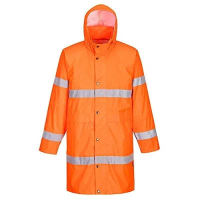 Imagen de Portwest Gabardina De Alta Visibilidad, Tamaño: 4XL, Color: Naranja, H442ORR4XL