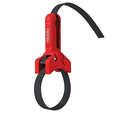 Imagen de RIDGID 42478 Asidero de tubos STRAPLOCK, Llave correa 3 a 8 pulgadas
