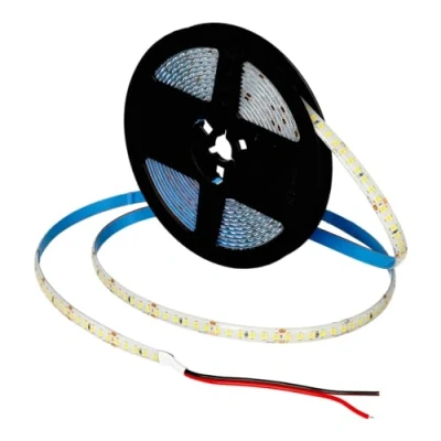 Imagen de Jandei Tira Led 24V 900 Leds SMD2835 12W, Ancho PCB 8mm, Cortable y Adhesiva. IP65, Ideal para Iluminación Decoración de Exteriores Bobina 5 metros (Luz Cálida 3000k)