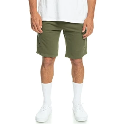 Imagen de Quiksilver Jogger Short cargo de felpa para Hombre