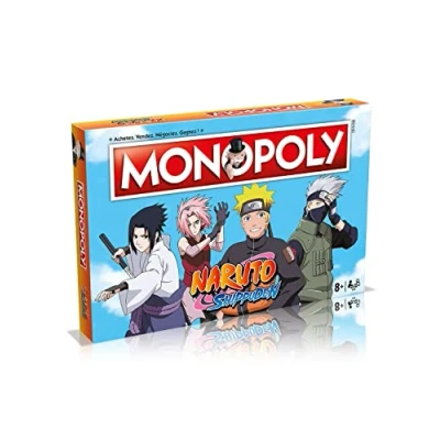 Imagen de Winning Moves 0293, Color Monopoly Naruto Shippuden (Z5670) en francés