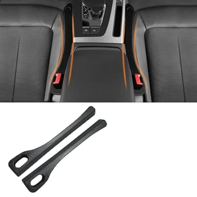 Imagen de YOFAB 2 Piezas Relleno para Huecos de Asiento Coche VW Volkswagen Golf 5 6 7 8 GTE GTI GTD Variant, Cojín Espacio Coche, Accesorios el Interior del