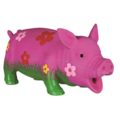 Imagen de Trixie l?tex Pig con flores y animales sonido, 20?cm