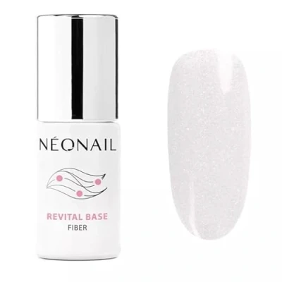 Imagen de NÉONAIL Pintauñas Semipermanentes 7,2 ml Base Coat Semipermanente Revital Fiber Shiny Queen Esmaltes Para Uñas Gel Manicura Esmalte UV LED
