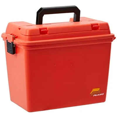 Imagen de PLANO Caja de Suministros Emergencia con Estante, Almacenamiento, Moldeada a Prueba Agua, Almacenamiento Tackle, Resistente, al Aire Libre